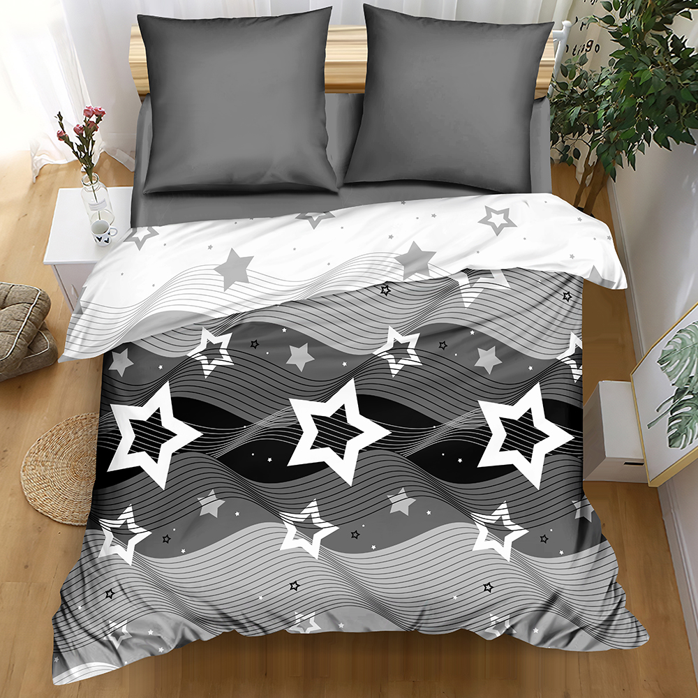 картинка Постельное бельё Amore Mio BZ QR Stars FAMILY P combo 