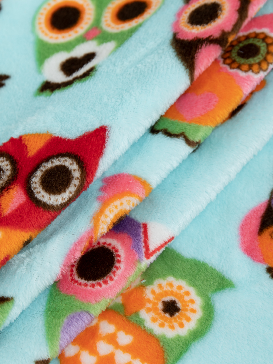 картинка Плед Texrepublic TF FN F61 b1520 Совы 