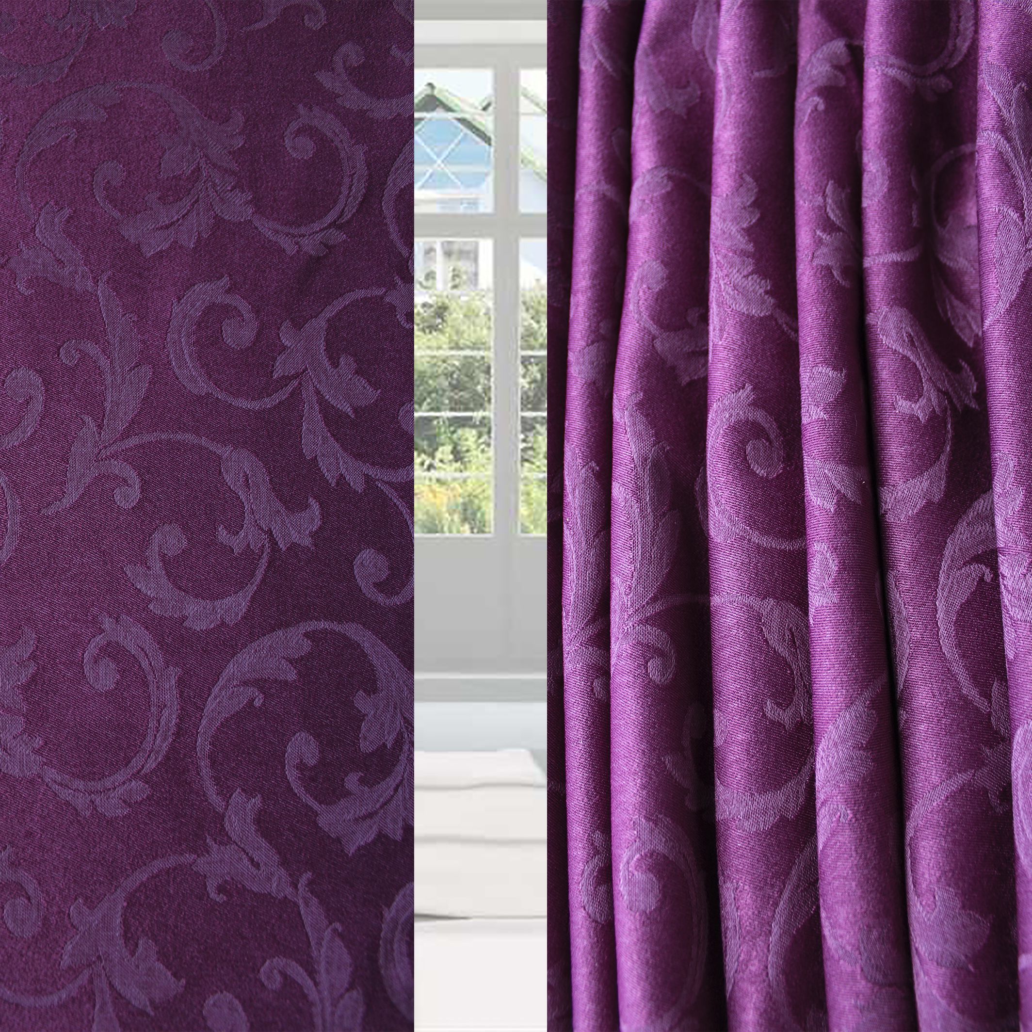 картинка Штора Amore Mio RR 1996AND-SOFT-12 2,0*2,7*1 сиреневый 