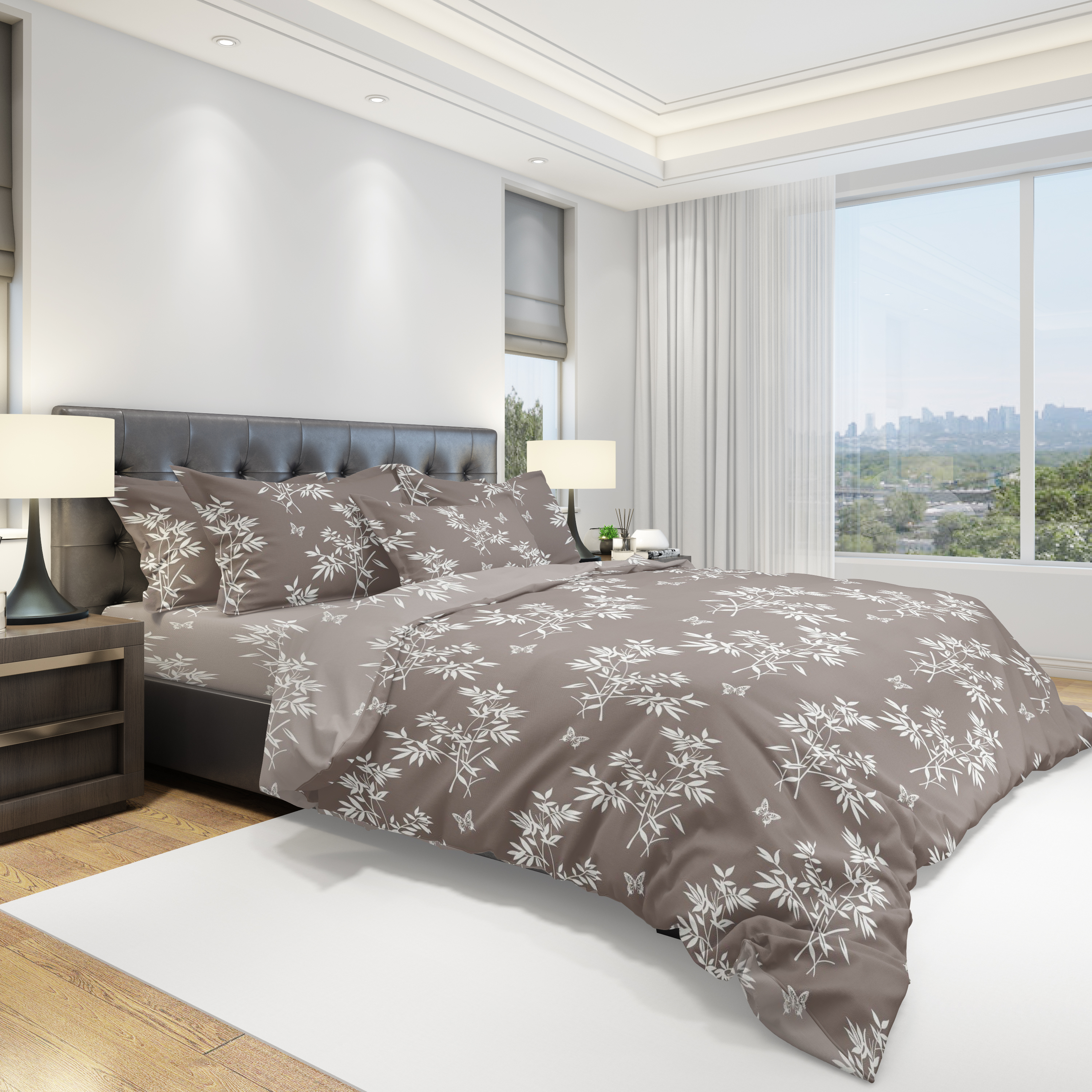 картинка Постельное бельё Amore Mio URG Bamboo SINGLE B 