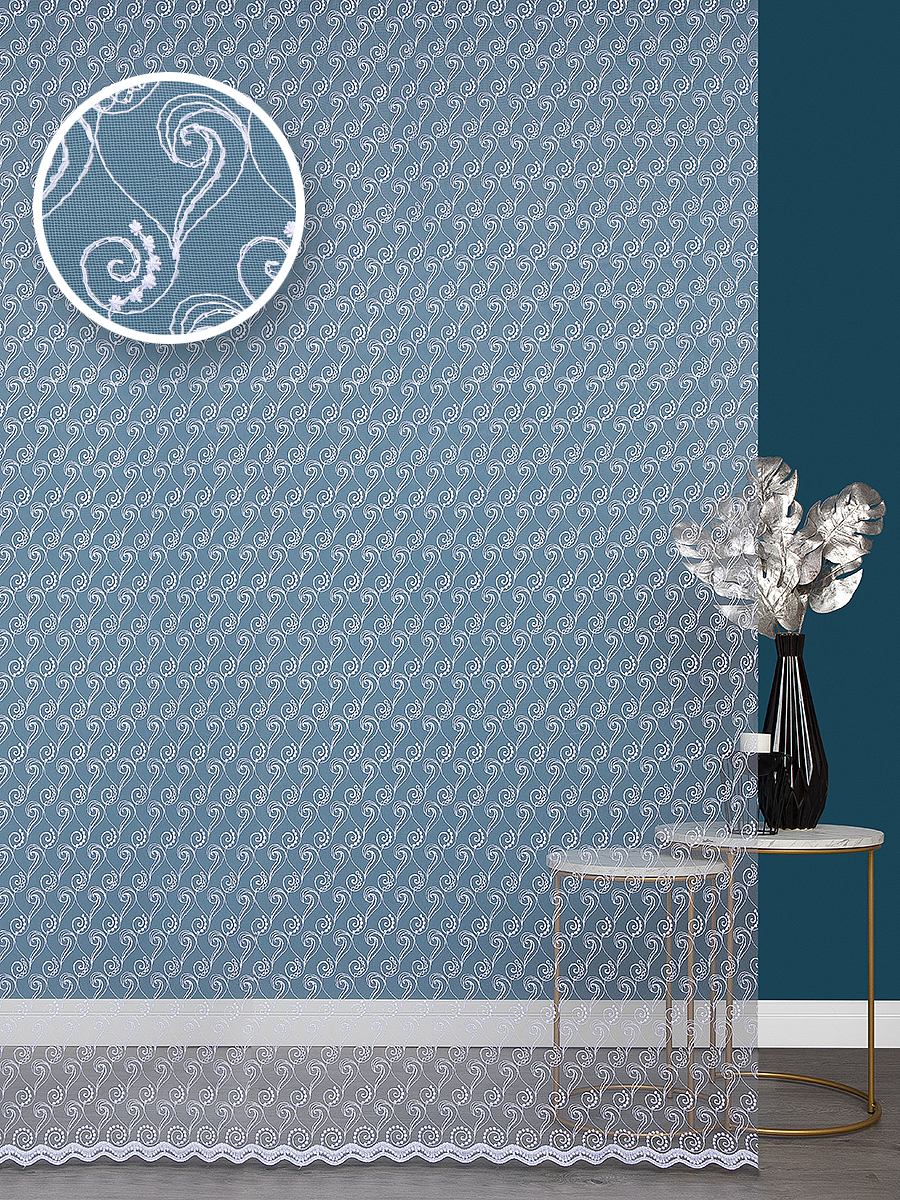 картинка Сетка вышивка Valencia TRT 80289-w/285 SetB 