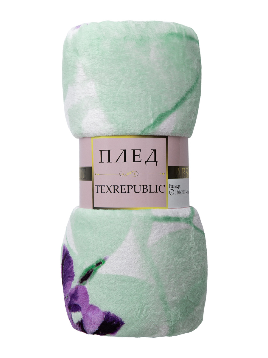 картинка Плед Texrepublic TF FN F59 b1420 Ирисы 
