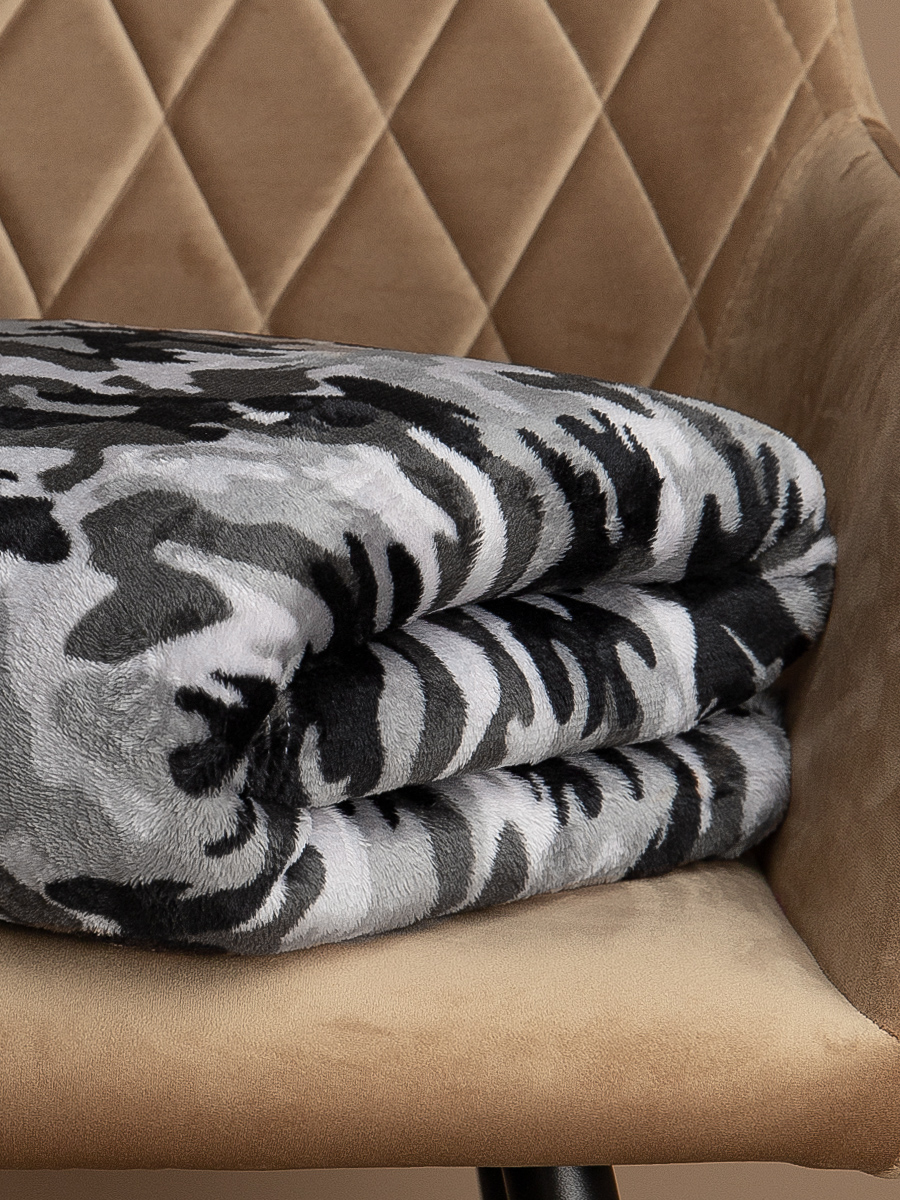 картинка Плед Texrepublic TF FN F144GY b1820 Камуфляж 