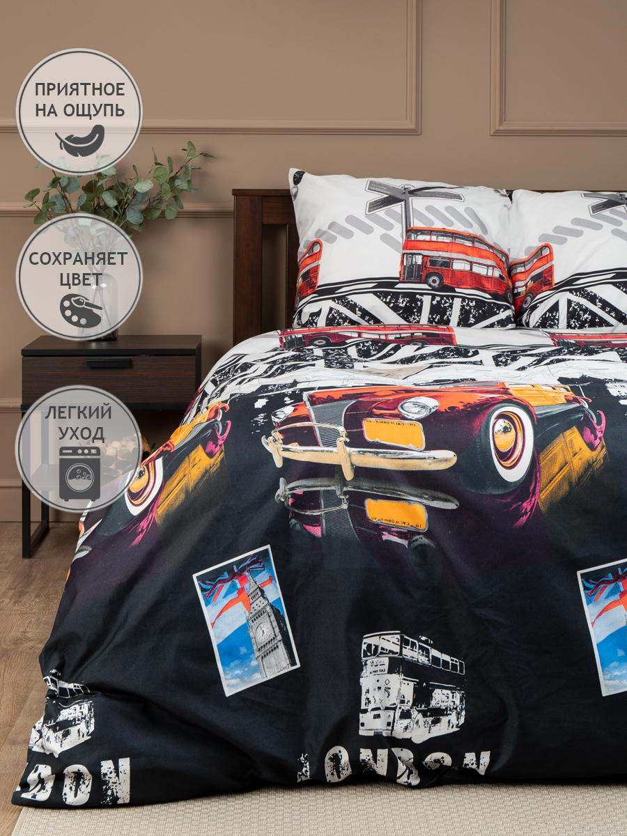 картинка Постельное бельё Amore Mio BZ QR Bridge SINGLE M 