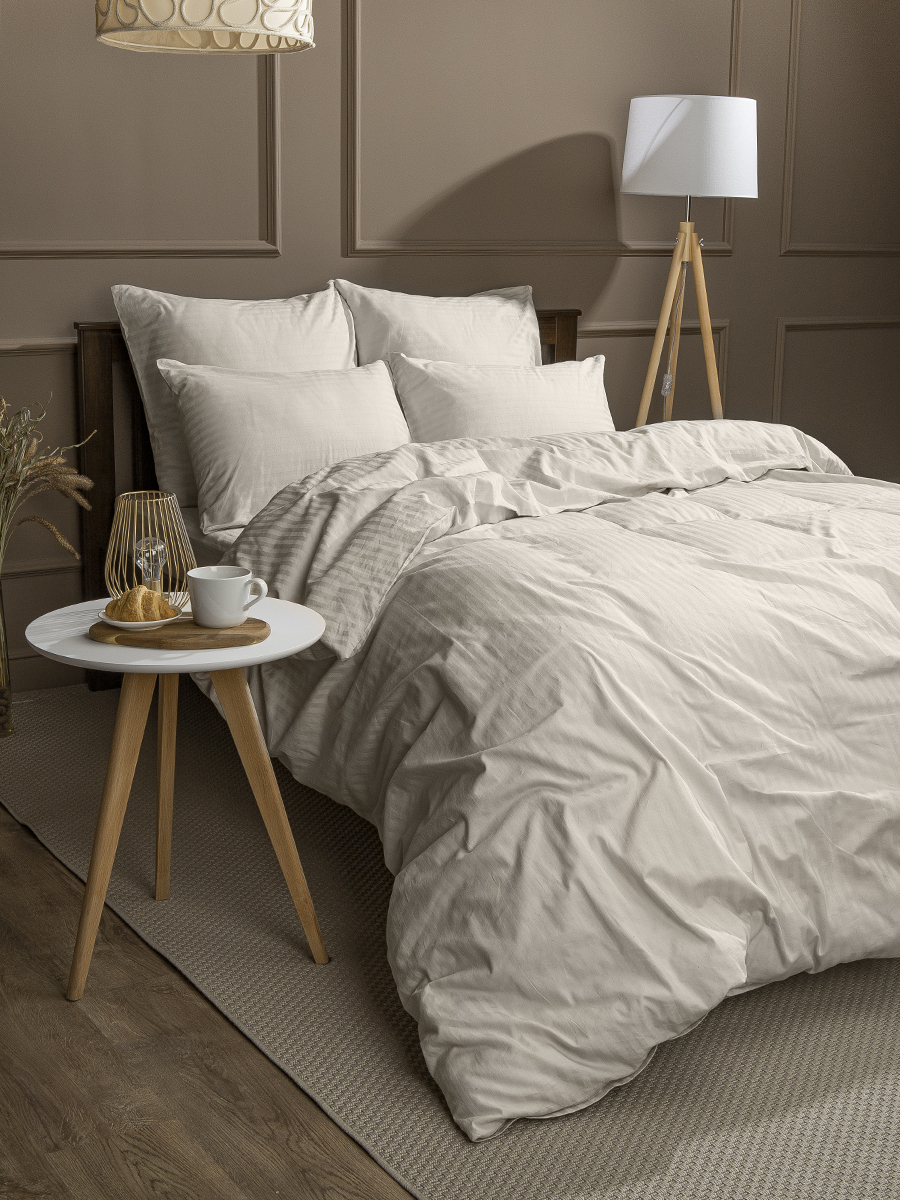 картинка Постельное бельё Amore Mio BZ QR Cream+ EURO Ss 