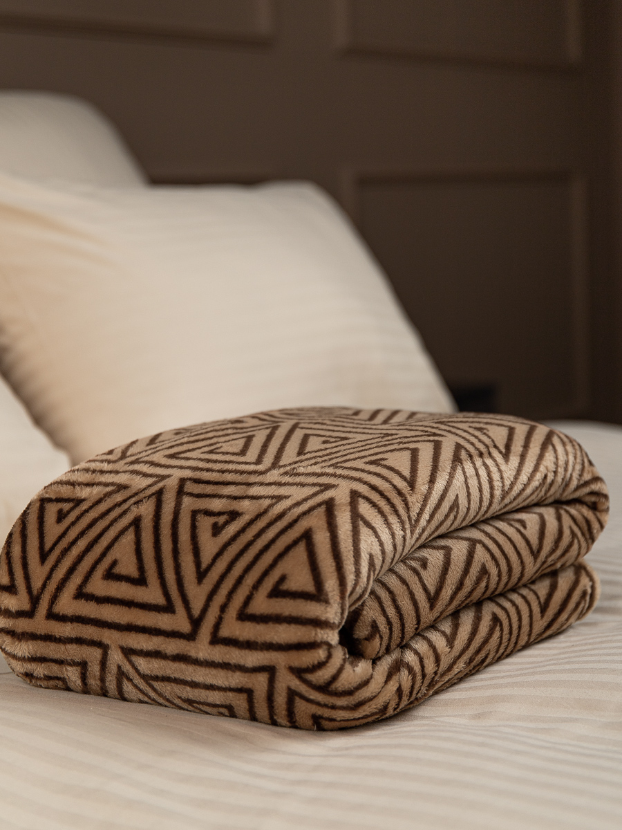 картинка Плед Texrepublic TF FN F145BR b1420 Греция треугол. 