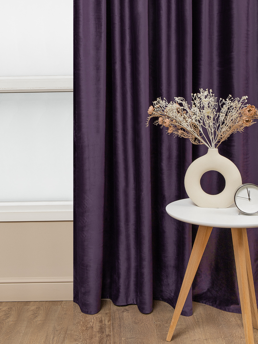 картинка Штора Amore Mio RR 6ML T66-103 2,0*2,7*1 фиолетовый 
