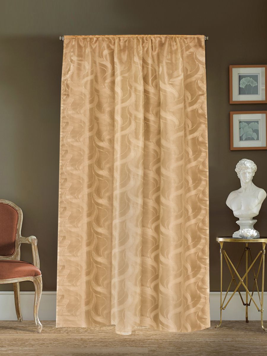 картинка Штора Amore Mio RR 6PL L506-11 1,4*2,7*1 золотой 