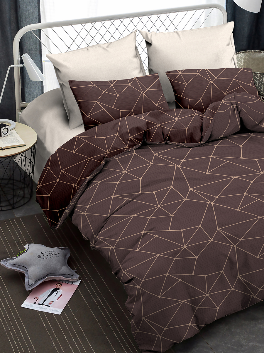 картинка Постельное бельё Vivien BZ QR Groove EURO LUX Sp vn 