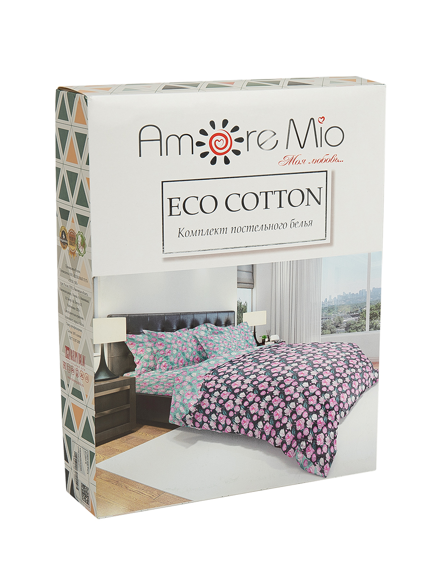 картинка Постельное бельё Amore Mio URG QR Flora EURO B 