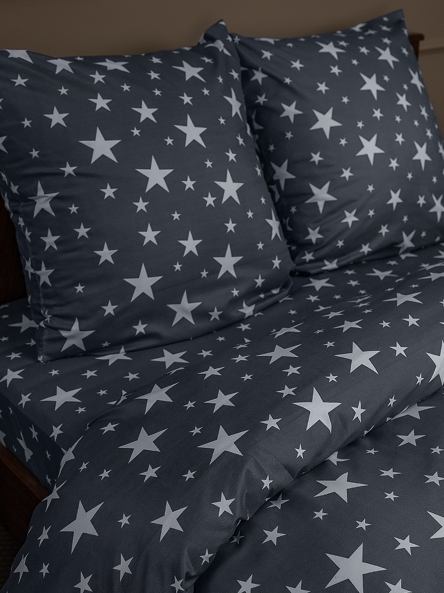 картинка Постельное бельё Amore Mio BZ QR Stars DOUBLE M 