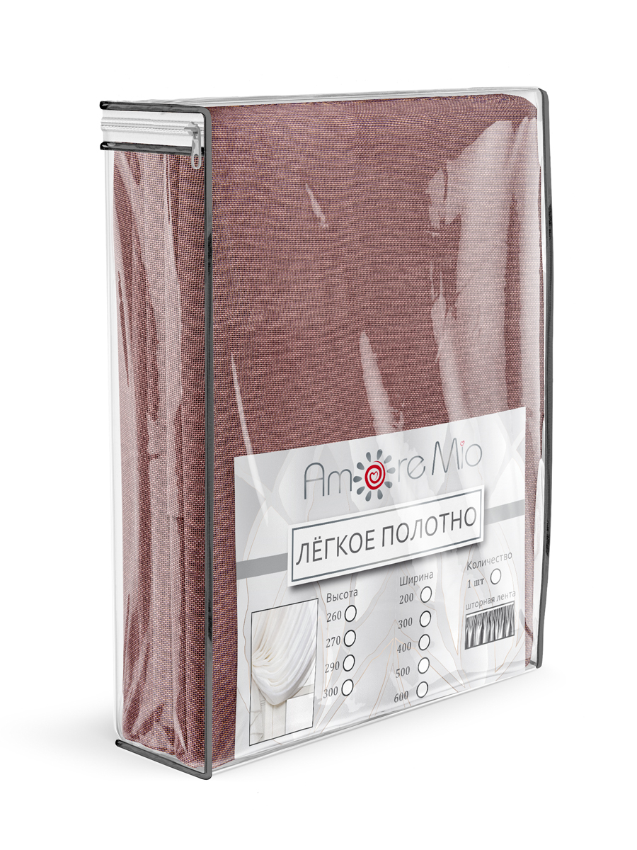 картинка Штора Amore Mio RR 31483-46090 ut 3,0*2,9*1 брусника 