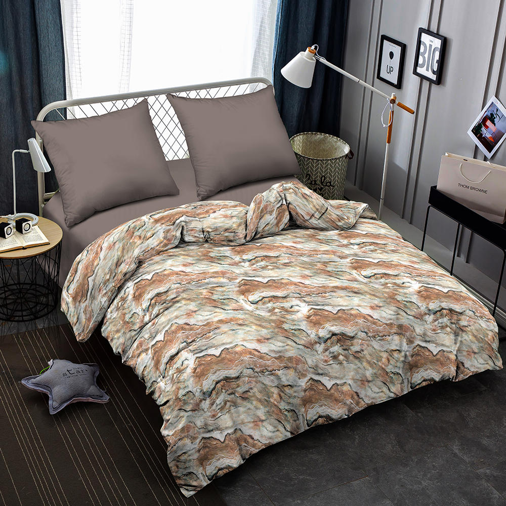 картинка Постельное бельё Amore Mio BZ QR Malachite EURO LUX P combo 