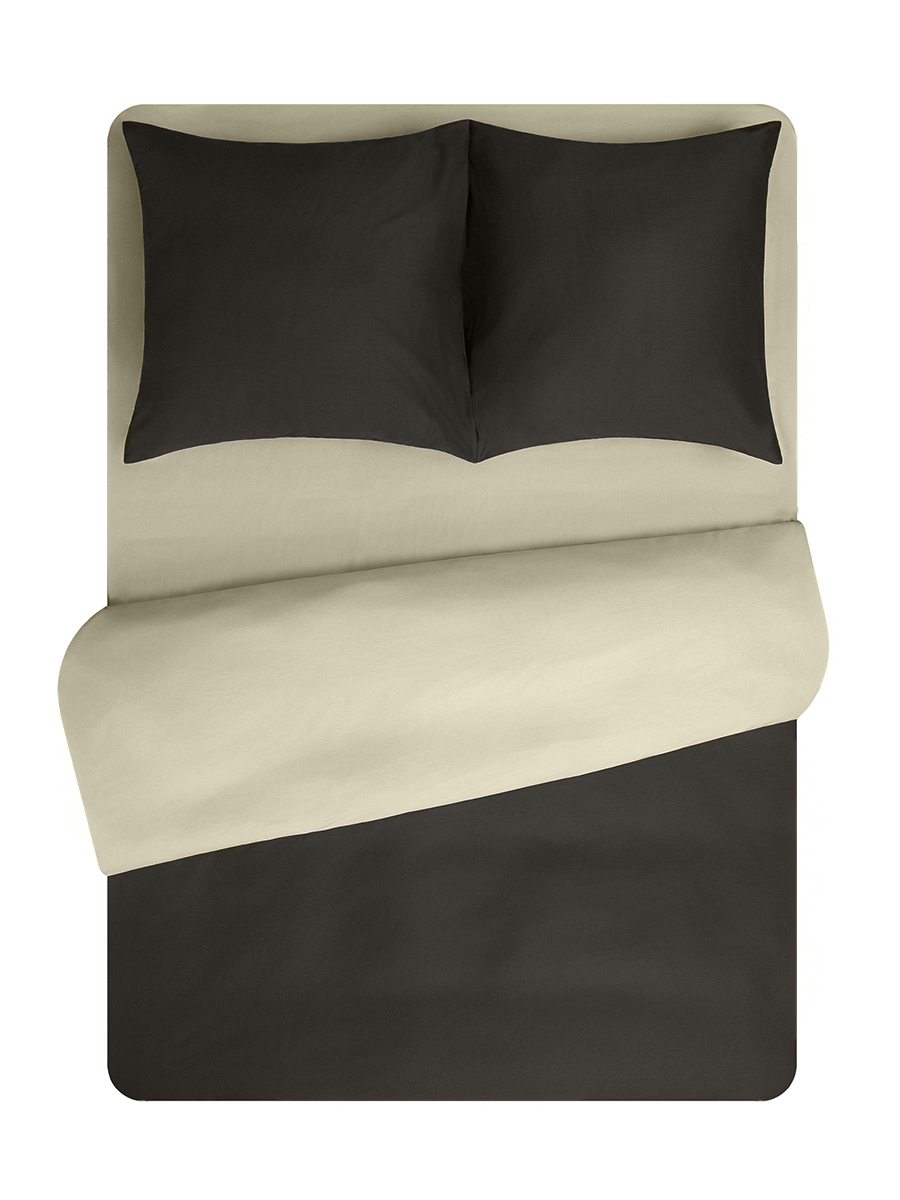картинка Постельное бельё Amore Mio BZ QR Cappuccino DOUBLE max LUX Sp o 