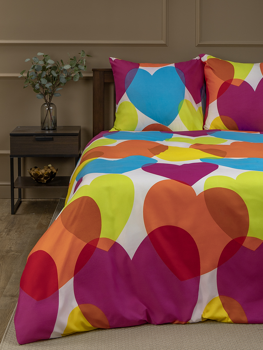 картинка Постельное бельё Amore Mio BZ QR Love EURO M 