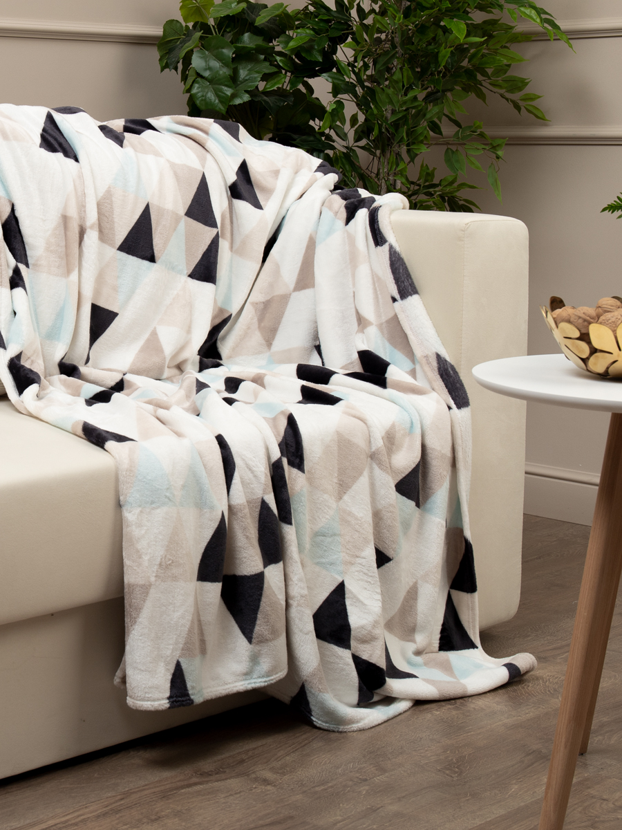 картинка Плед Texrepublic TF FN F117DKGY a1520 Мозаика 