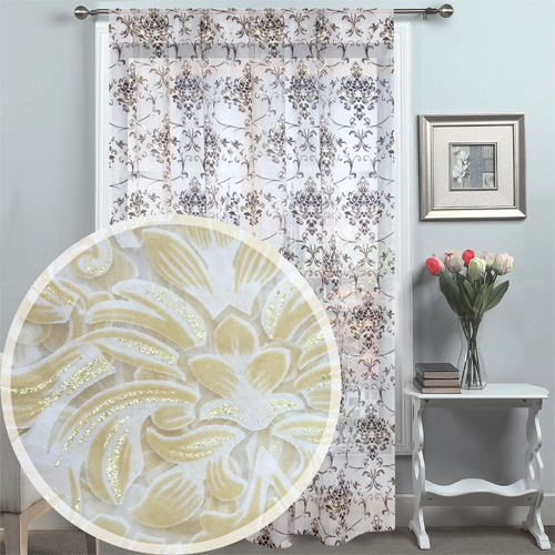 картинка Штора Amore Mio RR 547L-02 ut 3,0*2,7*1 золотой 