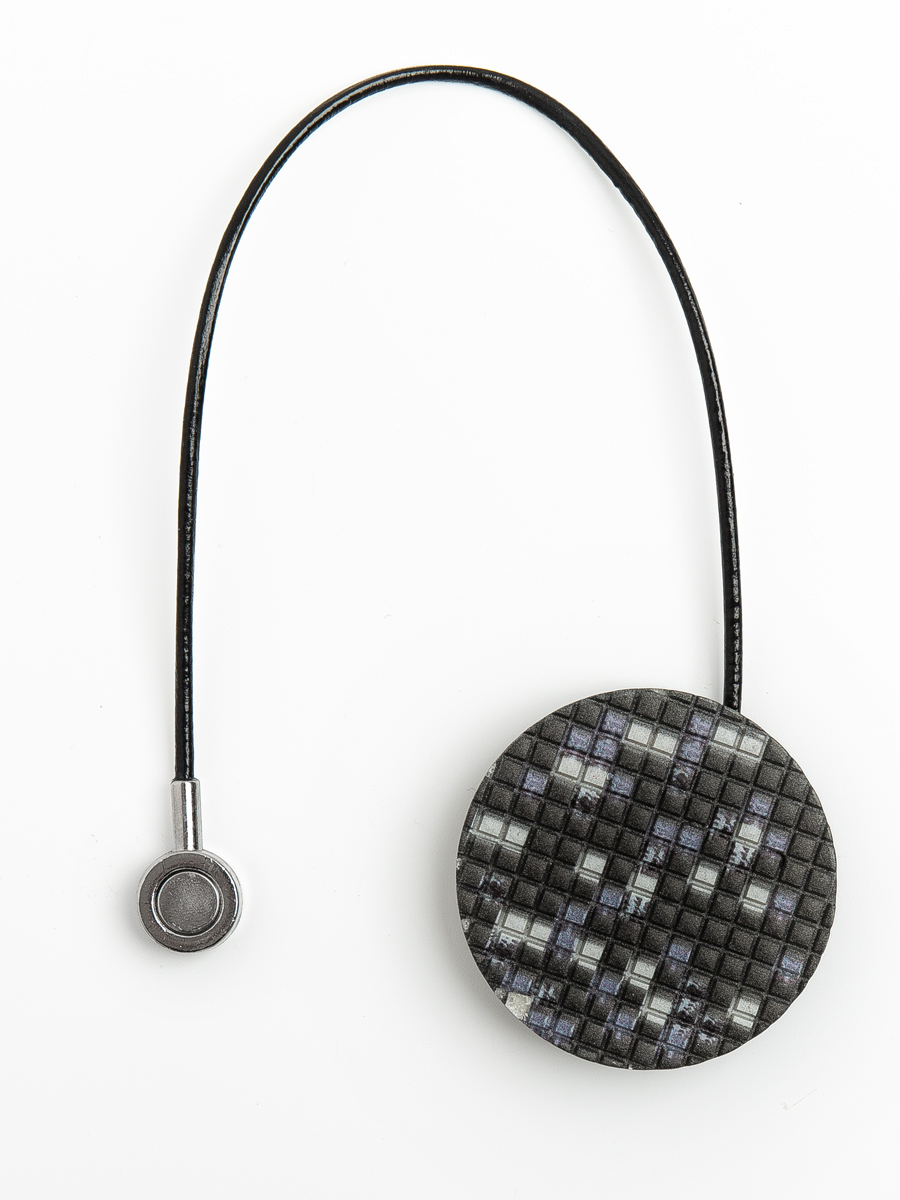 картинка Магнит Ajur MI M21- black with silver 