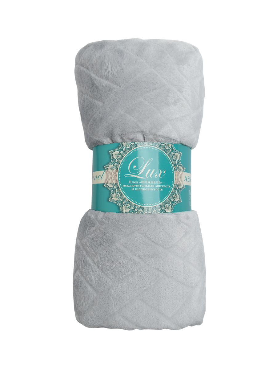 картинка Плед Texrepublic TF FNC GY2 1520 w-плетёнка 14-4105 