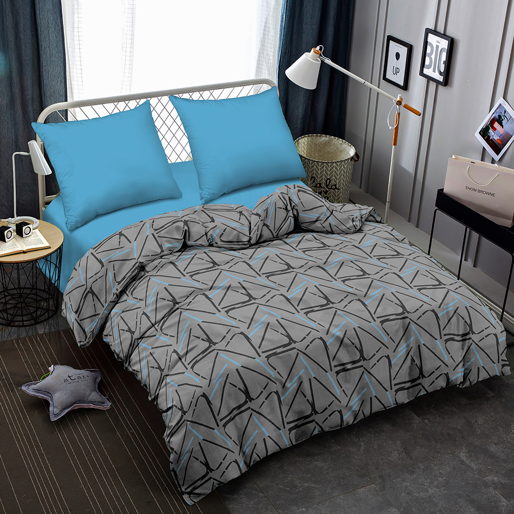 картинка Постельное бельё Amore Mio BZ QR Electric DOUBLE LUX P combo 