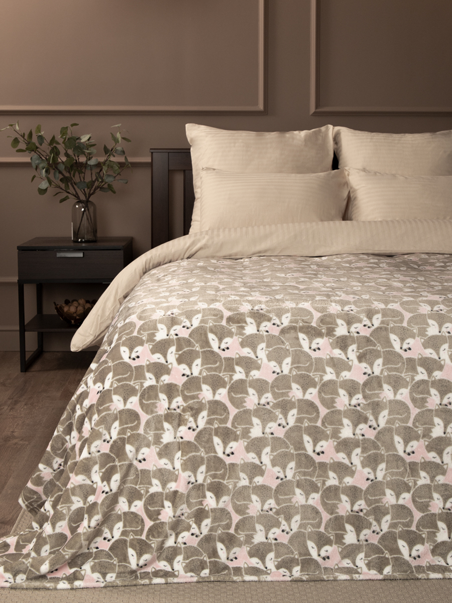 картинка Плед Texrepublic TF FN F140 a1520 Лисята 