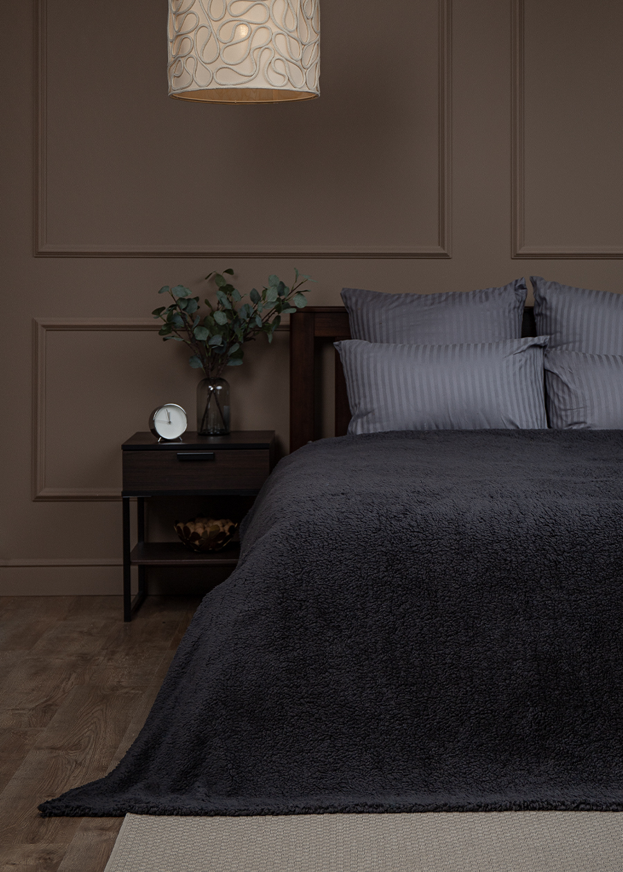 картинка Плед Texrepublic TCH SH DKGY1 1520 19-3910 