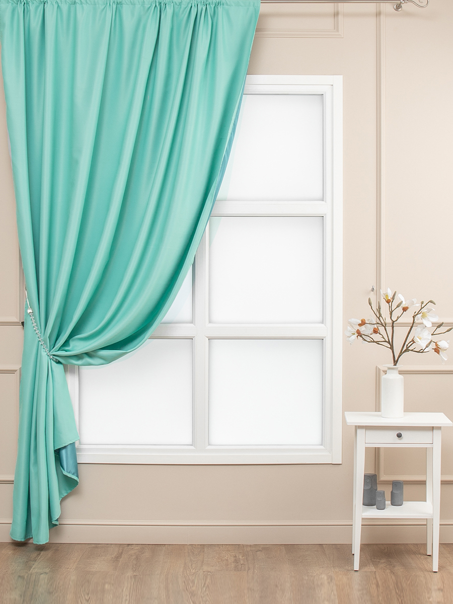 картинка Штора Amore Mio RR Milan-11 2,0*2,7*1 бирюзовый 