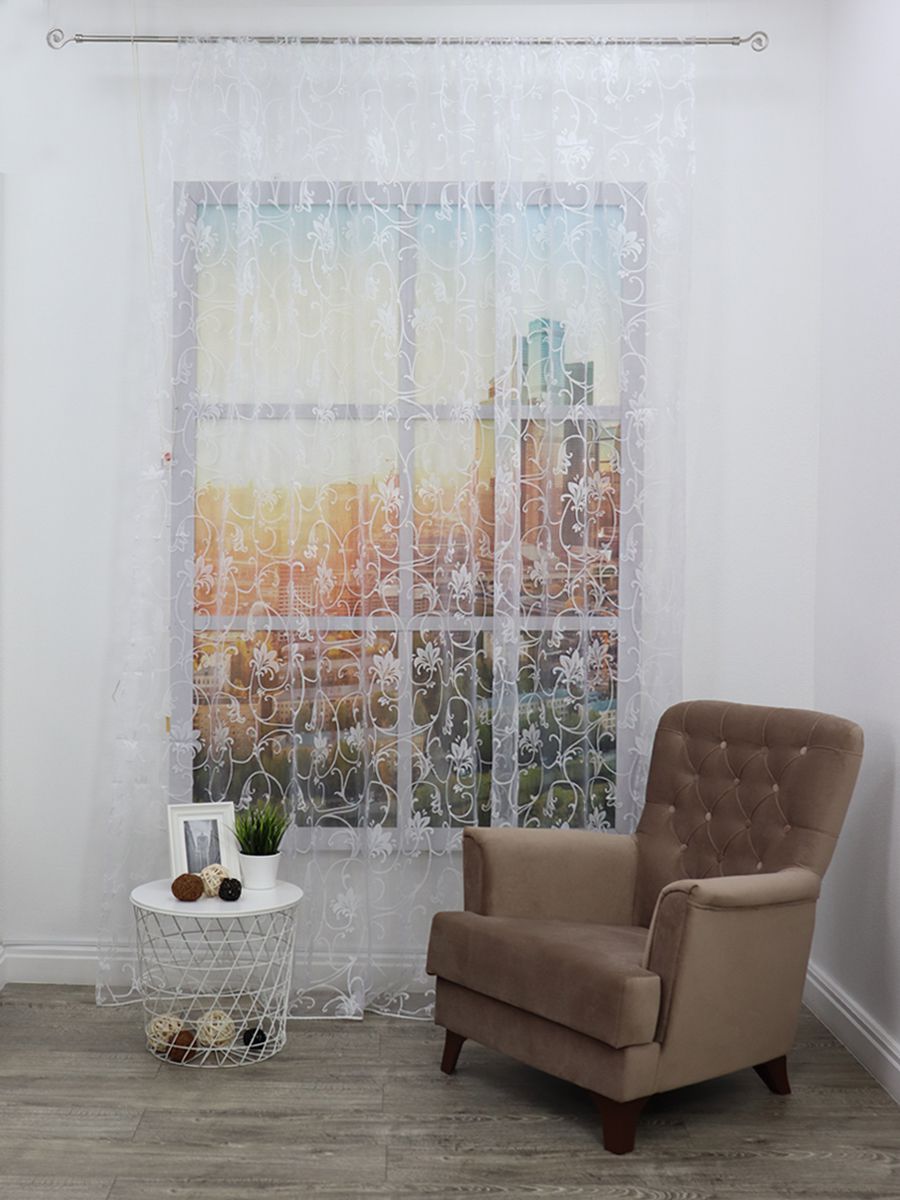 картинка Штора Amore Mio RR 7643RLH-01 ut 3,0*2,7*1 белый 