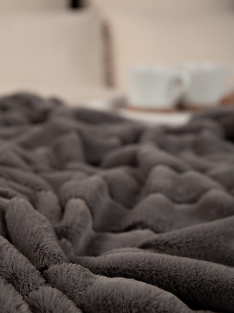 картинка Плед Texrepublic TCH KS DKGY2 041/2022 Полосы NC 