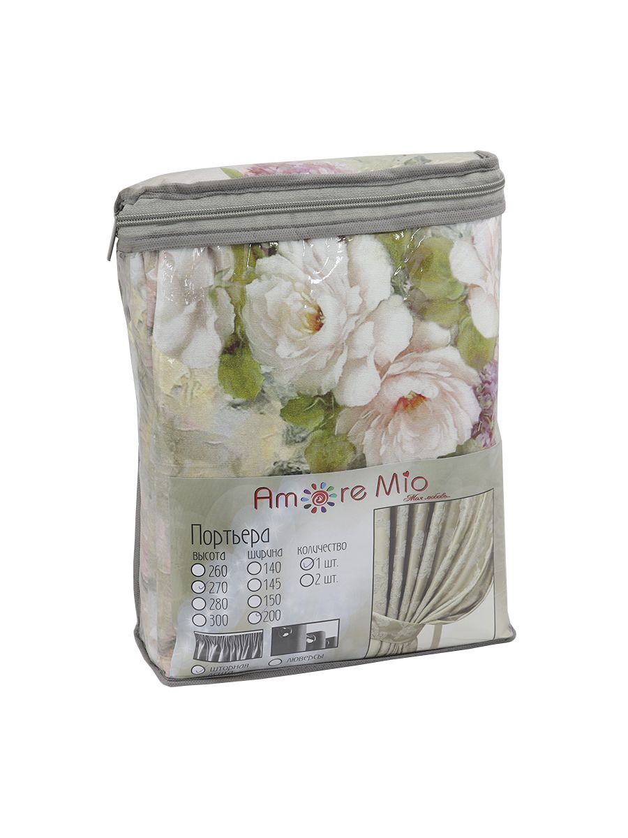 картинка Штора Amore Mio RR 4959-11V 2,0*2,7*1 бежевый 