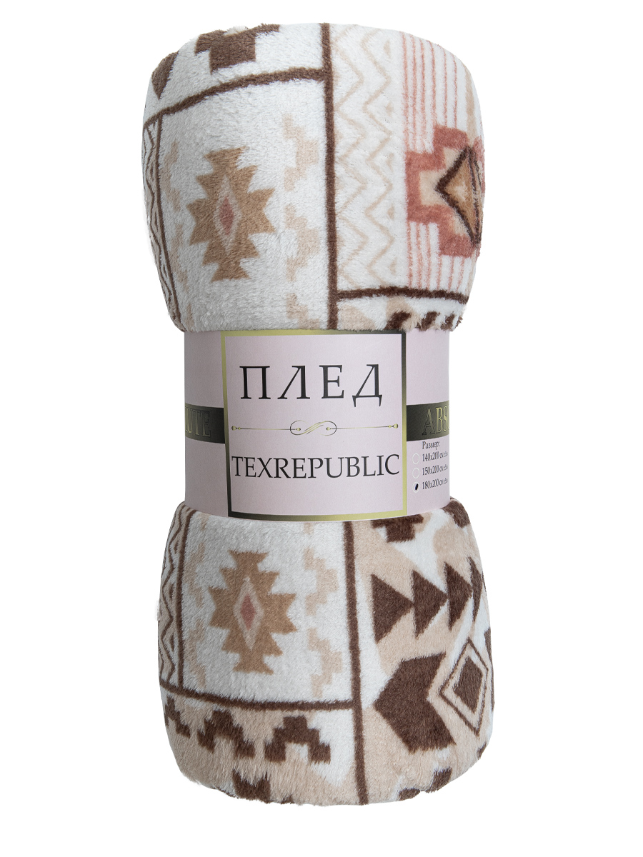 картинка Плед Texrepublic TF FN F75 b1520 Абстракция 70-ых 