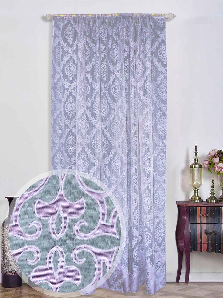 картинка Штора Amore Mio RR 8284LHD-06 ut 3,0*2,7*1 сиреневый 