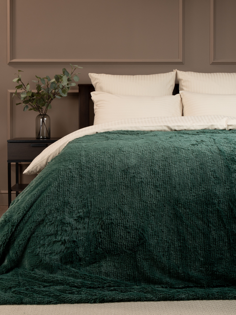 картинка Плед Buenas Noches искусст мех TF F072DKGR2 2224 ДВ 18-5616 