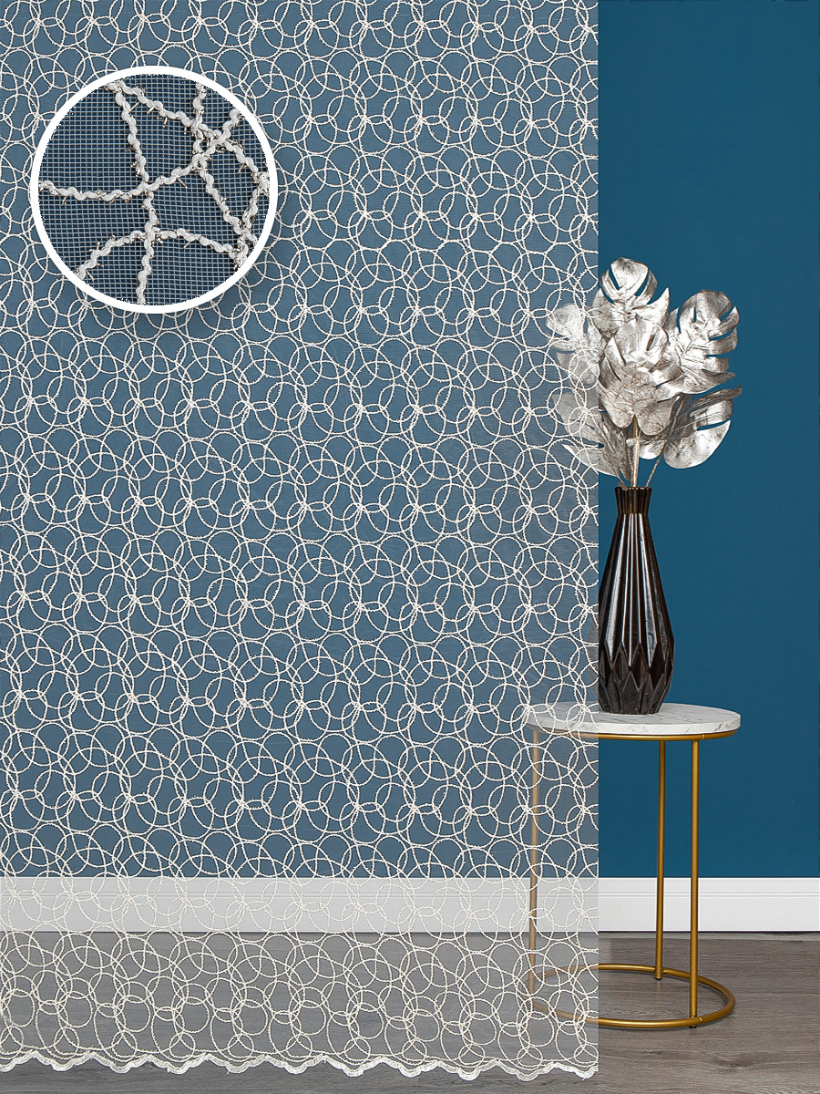 картинка Сетка вышивка Valencia TRT 1419-gld/290 SB Kd 