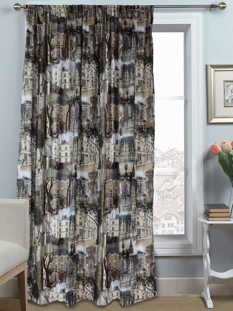 картинка Штора Amore Mio RR 2905-1V 2,0*2,7*1 коричневый 