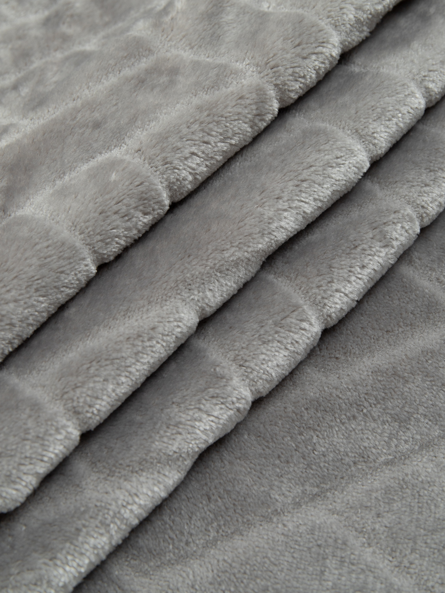 картинка Плед Texrepublic TF FNC GY 2022 w-плетёнка 16-3802 