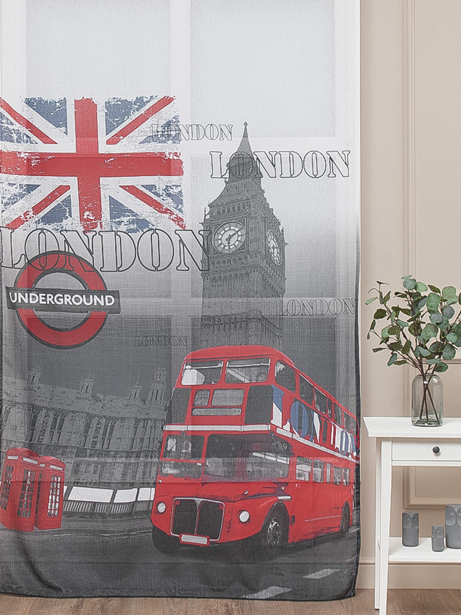 картинка Штора Amore Mio RR 390 ut 1,4*2,7*1 многоцветный 