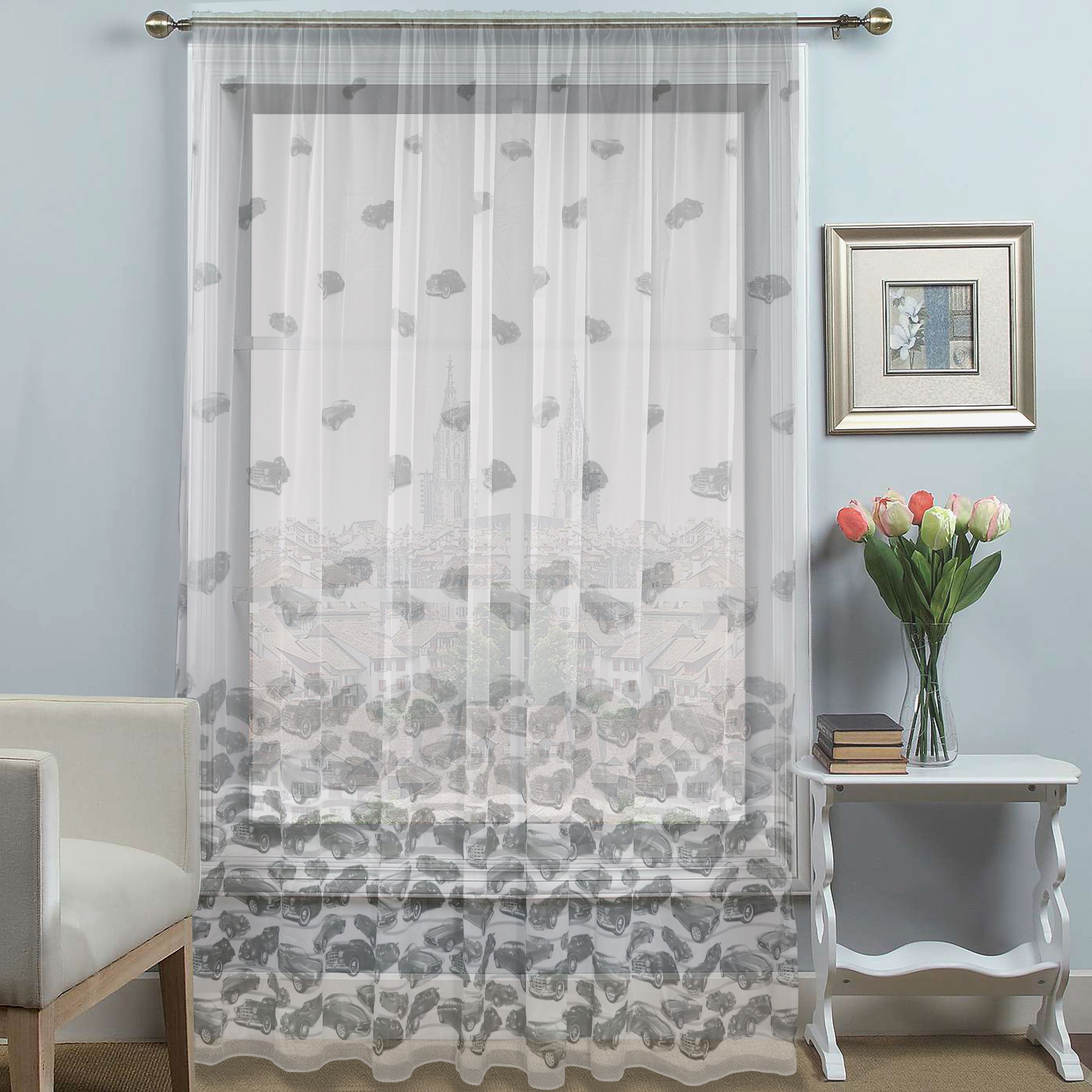 картинка Штора Amore Mio RR 7095-05t ut 3,0*2,8*1 черный 