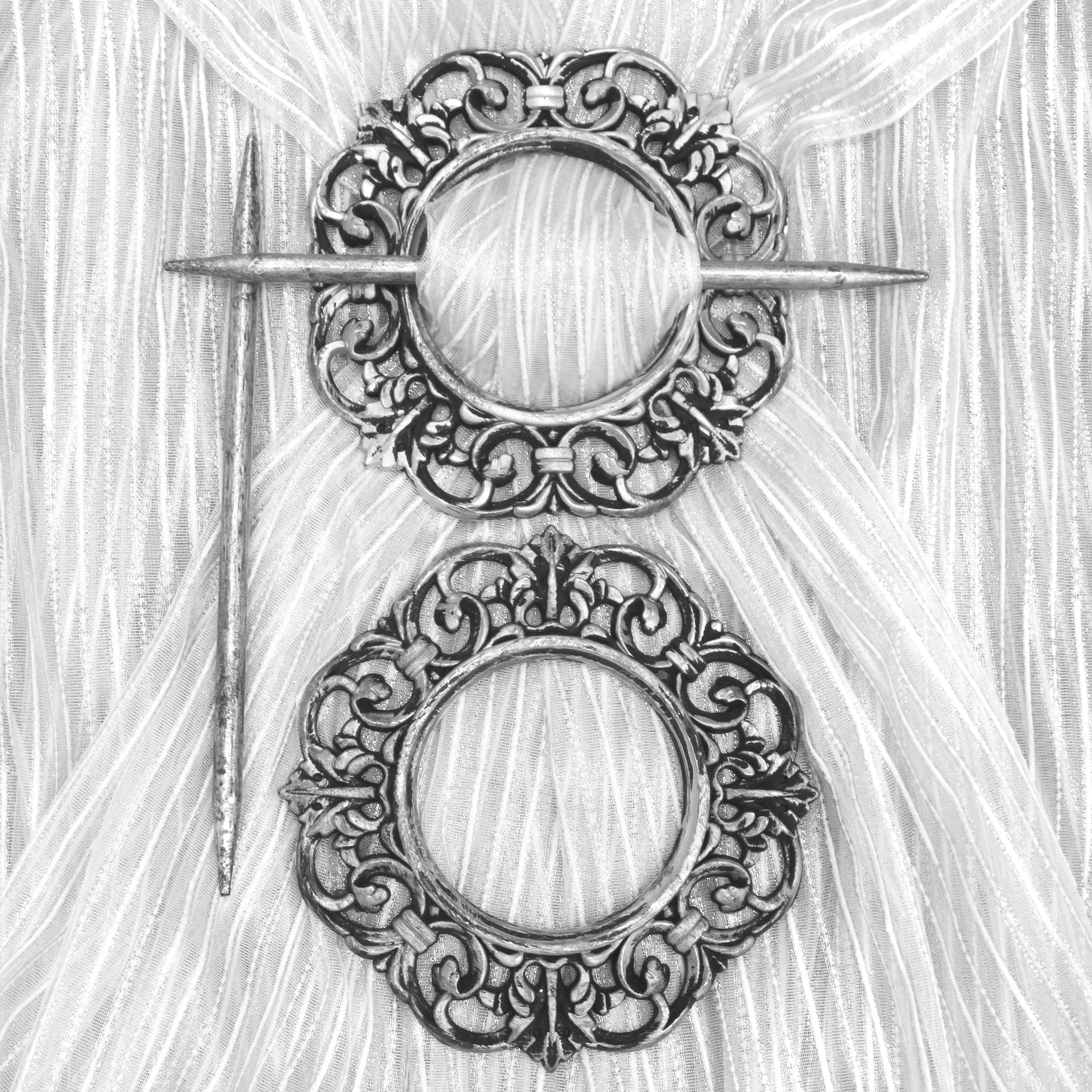 картинка Заколка для штор Ajur MI C3-12 kryg 