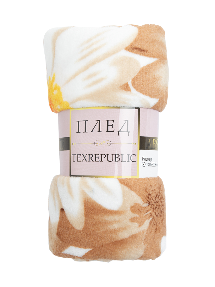 картинка Плед Texrepublic TF FN F116BE b1420 Ромашки 