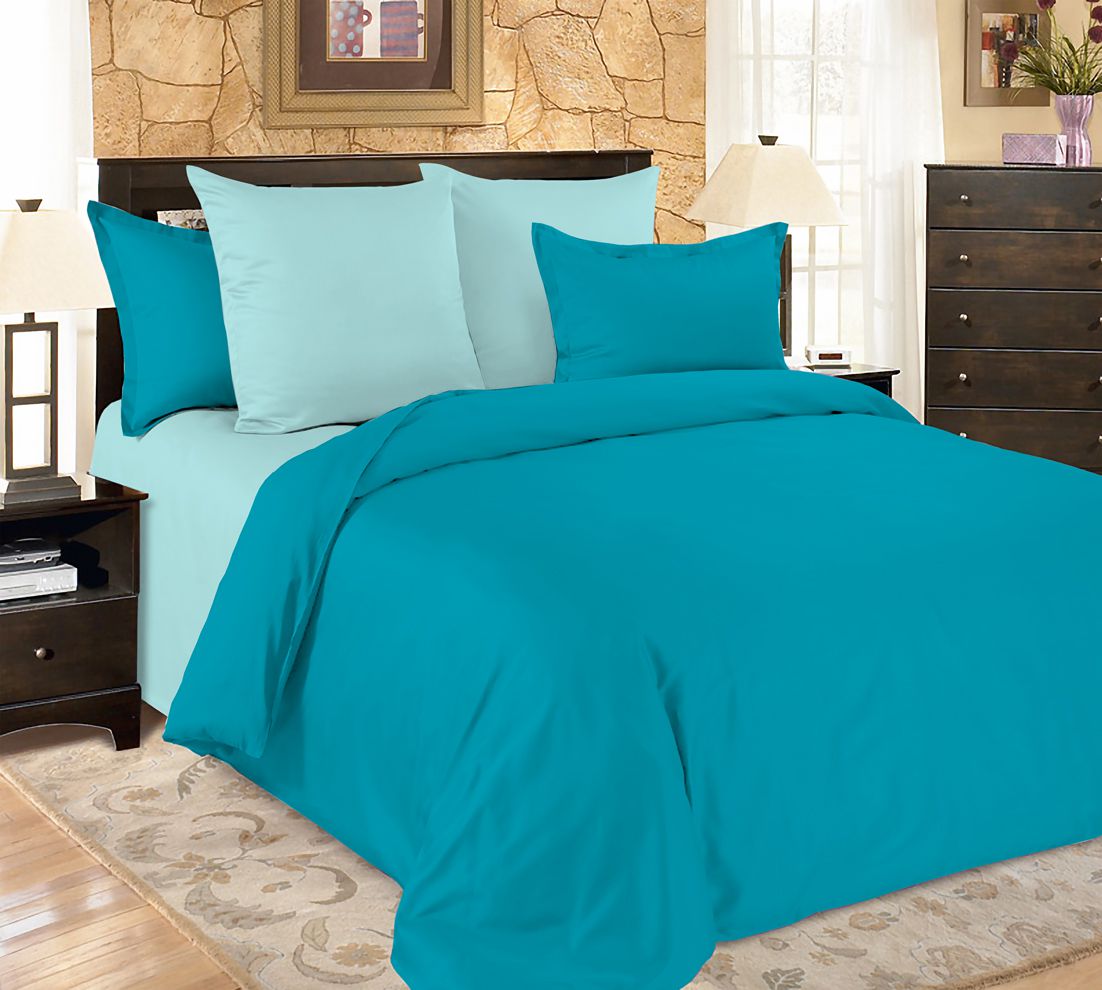 картинка Постельное бельё Amore Mio BZ Aquamarine DOUBLE Mg 