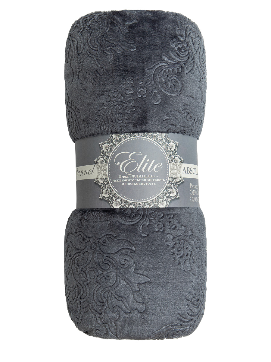 картинка Плед Texrepublic TF FNE DKGY1 1520 d-дамаск 19-3910 