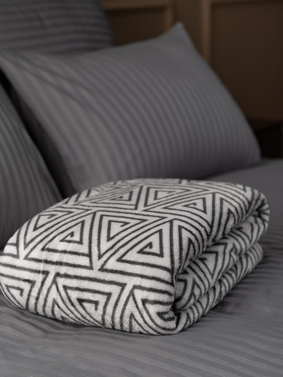 картинка Плед Texrepublic TF FN F145GY b1420 Греция треугол. 