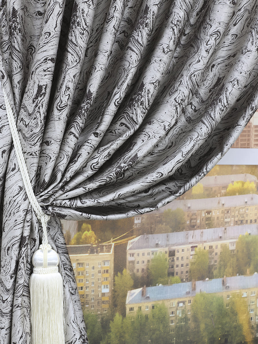 картинка Штора Amore Mio RR 90005-16 2,0*2,7*1 коричневый 