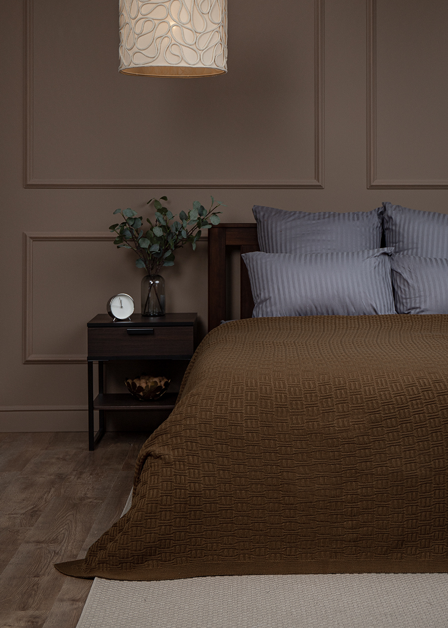 картинка Плед Eclair SV lt A 1520 BR Коричневый 