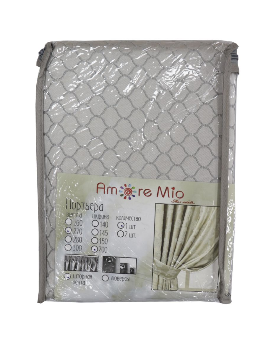 картинка Штора Amore Mio RR 4410-3503 2,0*2,7*1 серый 