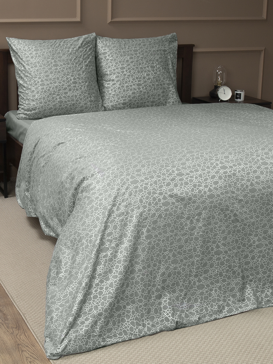 картинка Постельное бельё Eclair BZ QR a Stone DOUBLE 50*70 Msh 