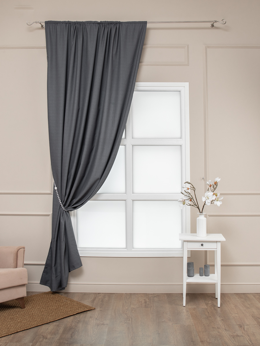 картинка Штора Amore Mio RR Zeli00V01-1957G 2,0*3,0*1 серый 