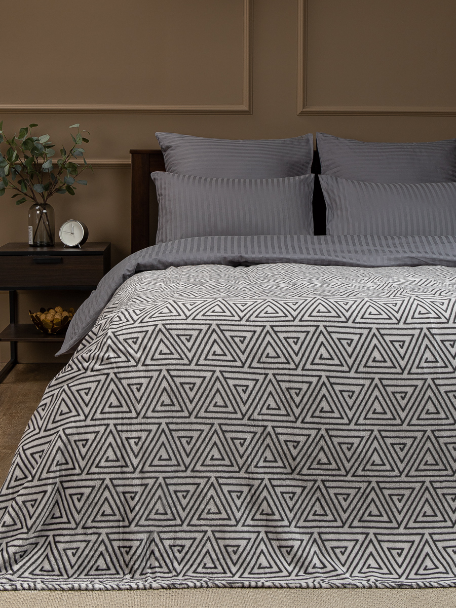 картинка Плед Texrepublic TF FN F145GY b1420 Греция треугол. 