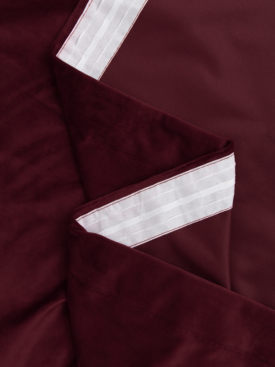 картинка Штора Amore Mio RR 6ML T66-102 1,8*2,7*1 бордовый 